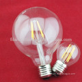 CE Approved 8W 6W 4W 2W E14 E27 B22 Warm white Filament LED Lamp